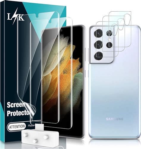 Pi Ces L K Protection Cran Pour Samsung Galaxy S Ultra G Avec