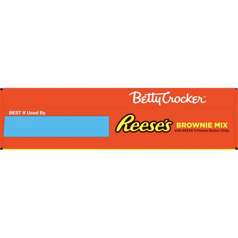 Betty Crocker Reeses Brownie Mix With Reeseâ S Peanut Butter Chips 16