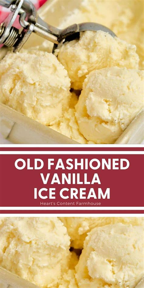 Old Fashioned Homemade Vanilla Ice Cream Recipe Artofit