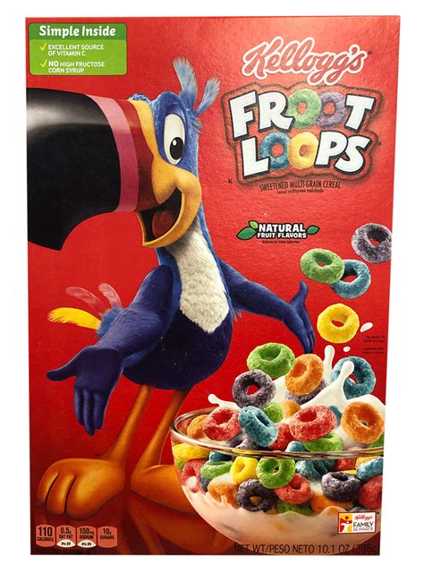 Kelloggs Froot Loops 286g Kel0001286