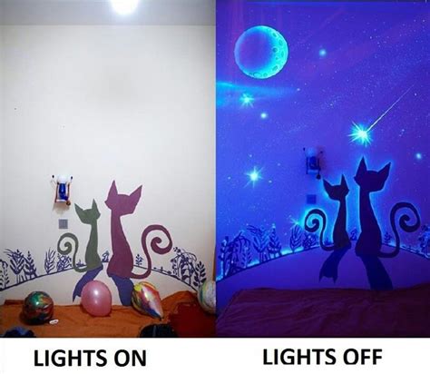 Glow In The Dark Room Decoration Ideas | Shelly Lighting