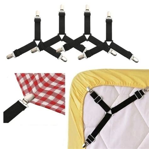 Pince Linge Drap De Lit Triangulaire Pi Ce Clips Anti Course