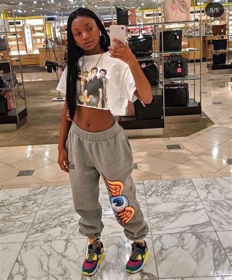 F Fam0usjade🦋💕💕 In 2020 Black Girl Outfits Streetwear Fashion