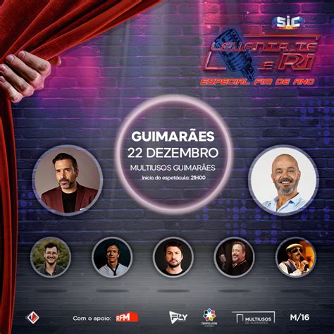 Multiusos de Guimarães recebe hoje o programa Levanta te e Ri PressNET