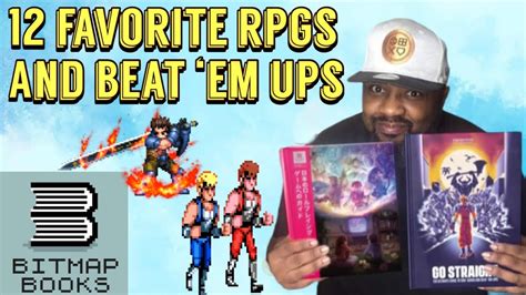 Favorite Rpgs And Beat Em Up Games Bitmap Books Youtube