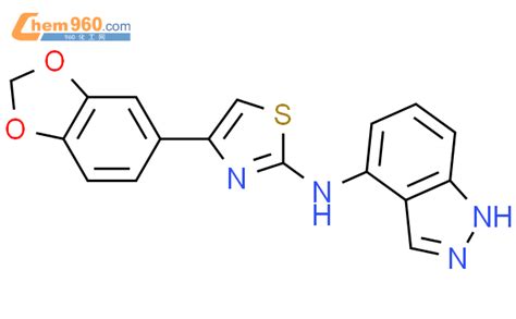 H Indazol Amine N Benzodioxol Yl Thiazolyl