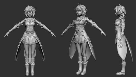 3d Character Modeling Sculpting Anime Statue 3d Printing By Emmanuelrendi89 Fiverr