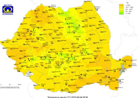 Prognoza Meteo Pentru Duminic Iunie