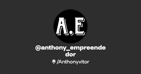 Anthony Empreendedor Instagram Linktree