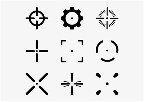 Crosshair Png - Clip Art Library