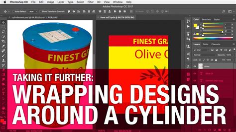 More On Wrapping Designs Around A Cylinder Youtube