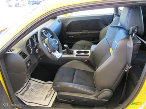 2012 Dodge Challenger SRT8 Yellow Jacket interior Photo #61078540 ...