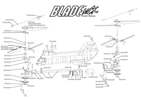 Exploded View Blade Tandem Chassis Astra