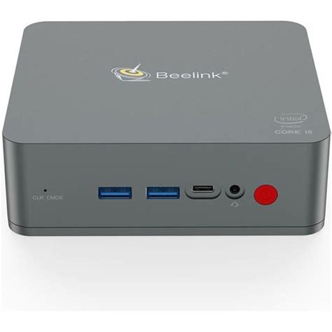 Beelink U57 Mini PC i5 5257U Mini Ordinateur 8 Go 128 Go Double Cœur