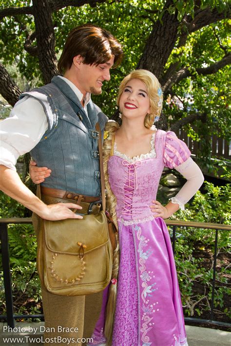 Rapunzel And Flynn Rider Disneyland Resort In California Flickr