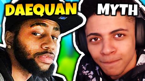 Daequan Raps About Myth On Stream Fortnite Daily Funny Moments Ep