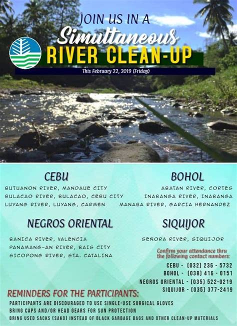 How To Volunteer For The River Clean Up 2019 In Cebu Sugboph Cebu