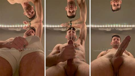 POV Jerk Off In The Mirror Eating Cum From My Big Uncut Tatted Cock Gay Porn XHamster