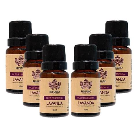 Kit Leo Essencial Lavanda Puro Certificado Aromaterapia