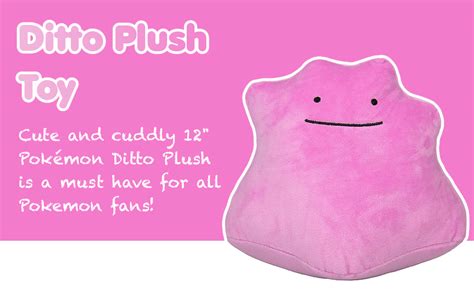 Pokémon 8 Ditto Plush Officially Licensed Authentic