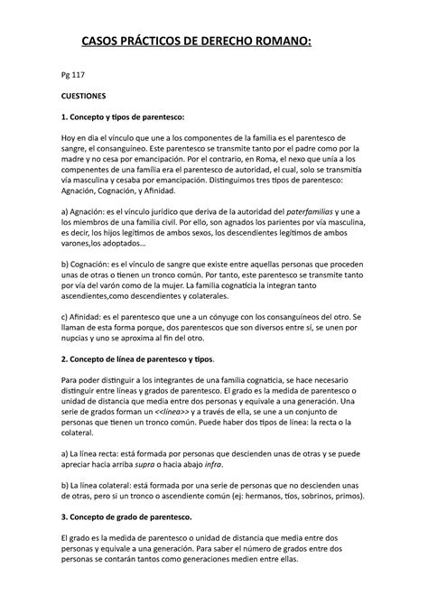 Casos Prácticos De Derecho Romano Casos PrÁcticos De Derecho Romano