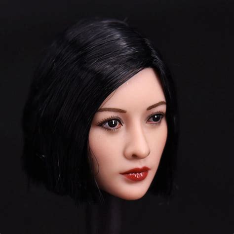 Hiplay 1 6 Scale Female Figure Head Sculpt Asia Female Doll Head For