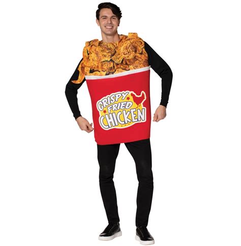 Bucket Of Fried Chicken Adult Costume