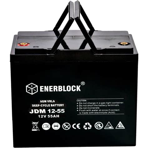 Enerblock Jdm Agm V Ah Akumulator Portablepower Pl