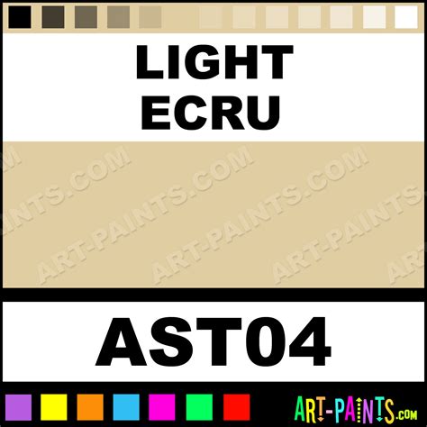 Light Ecru Americana Stuccos Foam and Styrofoam Paints - AST04 - Light ...