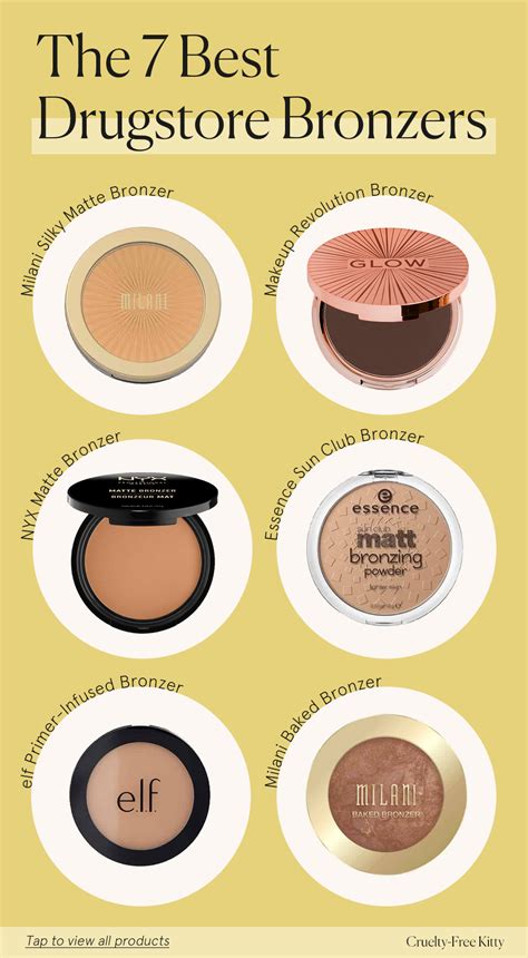 7 Best Drugstore Bronzers Cruelty Free Inclusive Affordable