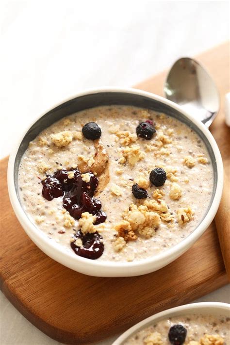 Easy Overnight Steel Cut Oats Make Ahead Breakfast Fit Foodie Finds