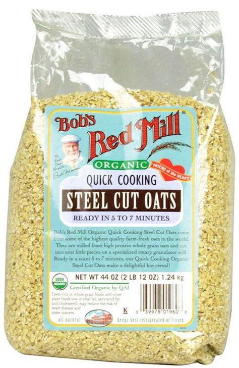 Bob S Red Mill Quick Cooking Steel Cut Oats 22 Oz 4 Pack