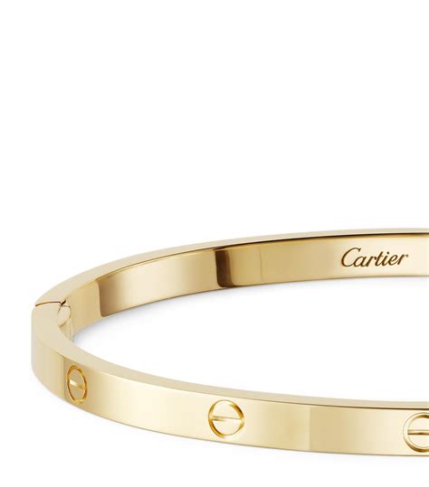 Cartier Small Yellow Gold Love Bracelet Harrods Uk