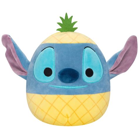 Squishmallows Disney Lilo And Stitch 20cm Stitch In Pineapple Soft Toy