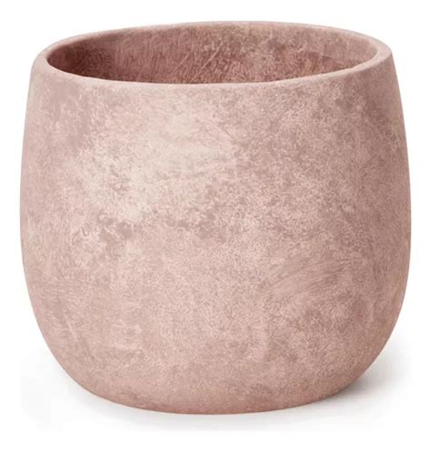Cachepot Em Cimento Liso Nude Médio Mart 16095 18 5x16cm MercadoLivre