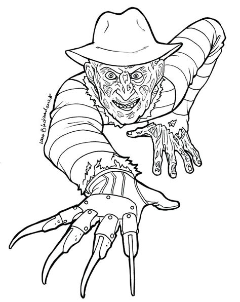 Michael Myers Coloring Pages At Free Printable