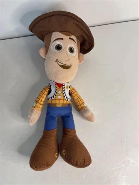 DISNEY PIXAR TOY Story 11 Woody Plush Soft Cuddly Toy Stuffed 7 76