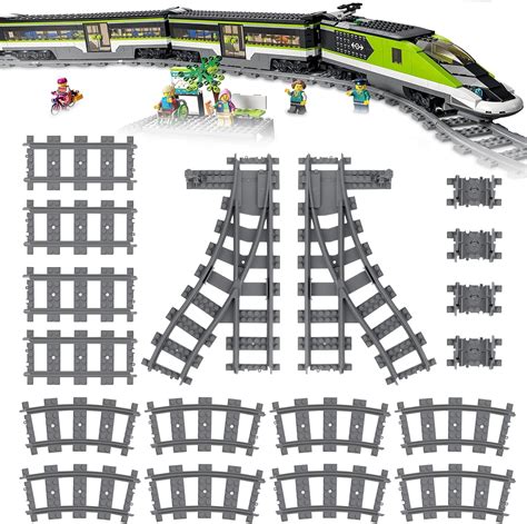 Andimei City Schienen Set St Ck City Zug Eisenbahn Schienen For