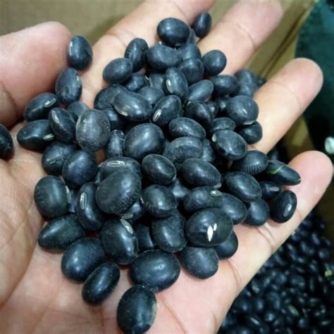 Jual Kedelai Hitam Malika 1kg Jakarta Utara Bunbun Snack Tokopedia