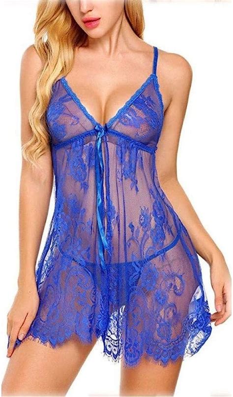 EJTAQ Sexy Lingerie Érotique Femme Robe De Nuit Sexy sous Vêtements