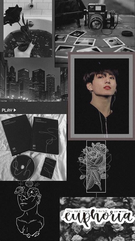 Jungkook Dark Aesthetic Wallpaper Picture Myweb