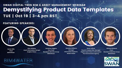 Swan Bim Water Webinar Demystifying Product Data Templates Youtube