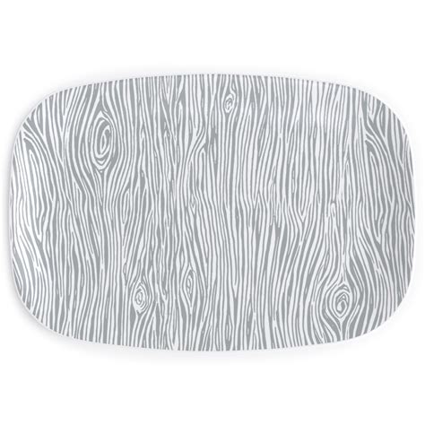 Woodgrain Gray Serving Platter Shutterfly