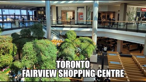 4K Fairview Shopping Centre Mall Walking Tour Toronto Ontario