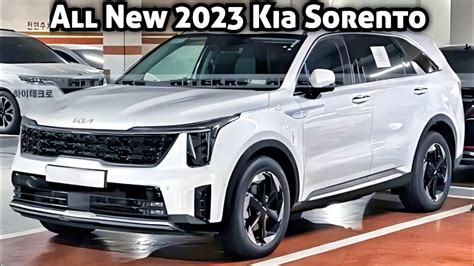 This Is The All New 2023 Kia Sorento Facelift Kia Sorento 2023 Sorento Facelift 2023 Youtube