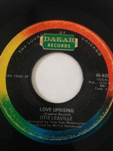 Northern Soul Mod 45 Otis Leaville Love Uprising I Need You Hear Ebay