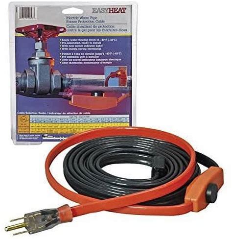 Easy Heat Ahb 12 Ft L Heating Cable For Water Pipe