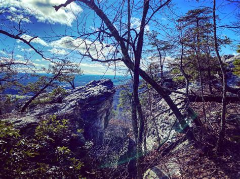 Wolf Rock Hanging Rock State Park Danbury North Carolina Usa