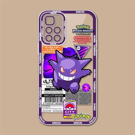 Funda De Silicona Suave De Pokemon Gengar Para Xiaomi Redmi Note 11 11S