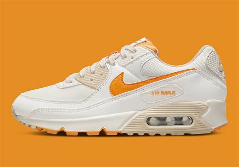 Nike Air Max 90 White Orange Dq8593 001